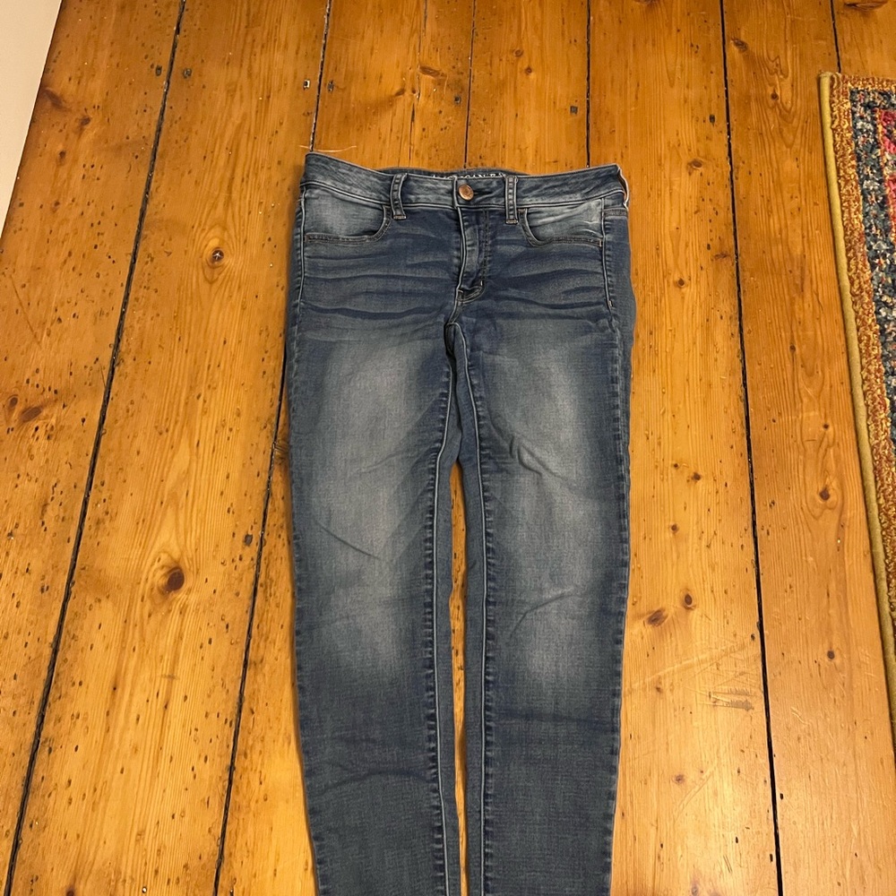 Denim Blue Women's Skinny Jeans